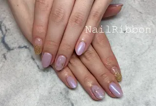 ネイル ネイルリボン 石田のネイルデザイン