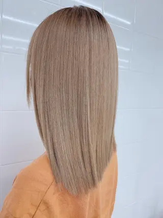 ロング grow所属・🧡YUKA🧡 渋谷/ﾌﾟﾙｴｸｽﾃのヘアスタイル