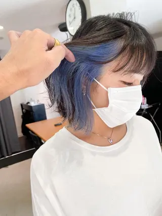 カラー ROIS表参道所属・ケアブリーチ/ ブリーチ/Kazuoのヘアスタイル