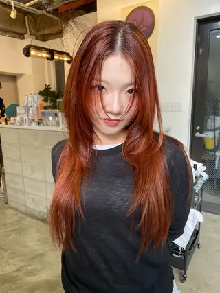 セミロング nessヤマサキ リュウタのヘアスタイル