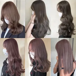 セミロング 髪質改善×韓国ヘア HIROのヘアスタイル