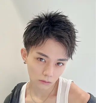 ショート メンズ synergy  men's hair所属・【短髪メンズパーマ】 松下泰河のヘアスタイル