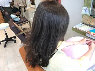 セミロング カラー パーマ メンズ指名多数!! SiLO 田島のヘアスタイル