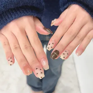 ネイル 【大垣ネイル】 ゆうか🩵のネイルデザイン