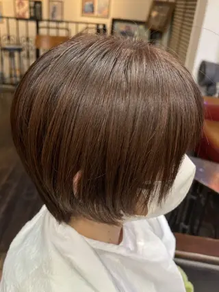 ショート FRAME所属・FRAME/髪を育 てる/大人デザインのヘアスタイル