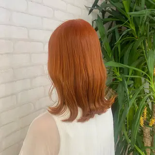 ミディアム カラー ノンダメージサロンBonheur銀座並木通り店所属・ULTOWA/銀座 ERIのヘアスタイル