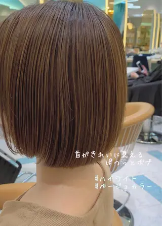 ショート 髪質改善/縮毛矯正/ ボブ/店長/水野拓也のヘアスタイル