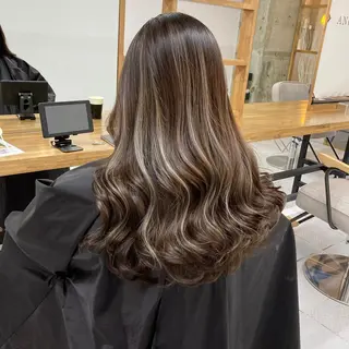 ロング カラー 韓国レイヤーカット★ 小林大樹のヘアスタイル