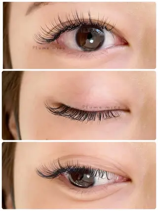 マツエク・マツパ Plume micoのマツエク・マツパデザイン