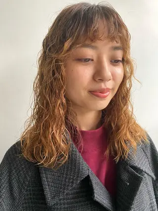 パーマ les baladins du miroir所属・🍃YURI 🍃のヘアスタイル