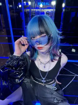 ショート カラー りょうへい/ 全頭ブリーチ/渋谷のヘアスタイル