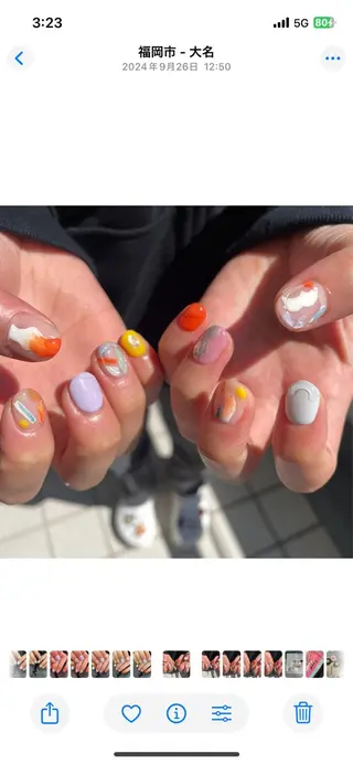 ネイル suimy.所属・SORA suimy.のネイルデザイン