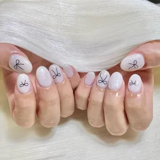 ネイル By moonネイル 🌷ワンホン/韓国風のネイルデザイン