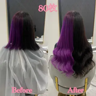 ロング シールエクステ ♡SAORI♡のヘアスタイル