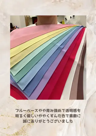 パーソナルカラー診断 自由が丘💐ブルームのその他イメージ