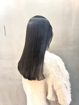 ロング カラー 韓国×髪質改善カラー 💎hinaのヘアスタイル