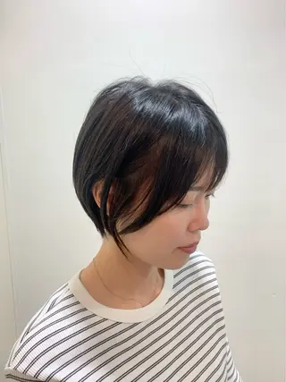 ショート 鈴木 優美のヘアスタイル