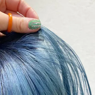 ショート カラー ヘアアレンジ パーマ指名No1 /namiのヘアスタイル