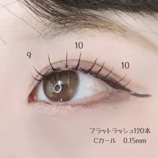 マツエク・マツパ JESSICA新宿 川窪のマツエク・マツパデザイン