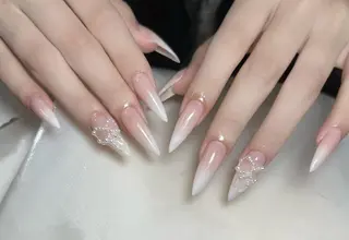 ネイル By moonネイル 🌷ワンホン/韓国風のネイルデザイン