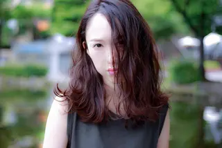 ミディアム カラー 永田 崇のヘアスタイル