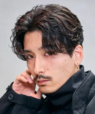 パーマ メンズ 仙台フェザーパーマ/ fifth/遠藤楓雅のヘアスタイル