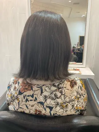 セミロング カラー JUNO HAIR SALON所属・RuCOR. yuriのヘアスタイル