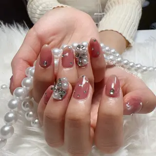 ネイル 💎CC・NaNa 韓国風ネイル🌙Cのネイルデザイン