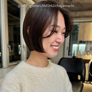 ショート MASHU所属・鳥越 一希のヘアスタイル