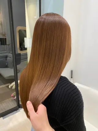 ロング カラー ヘアアレンジ キッズ R u i/ブリーチ /京都/河原町のヘアスタイル