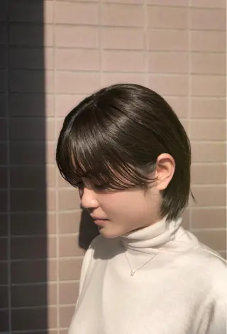 ショート uti所属・菊池 幹のヘアスタイル