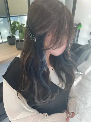 ロング カラー Nail &Beauty by UNO伊勢原所属・COCO .のヘアスタイル