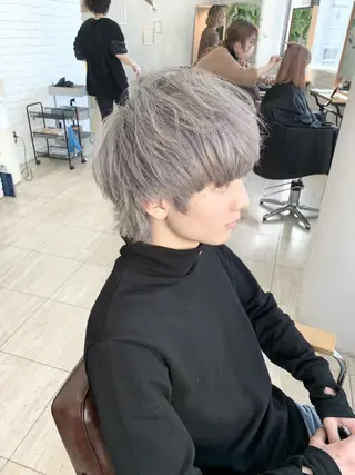 カラー メンズ hiar make ROSEL所属・ROSEL末吉 海渡のヘアスタイル