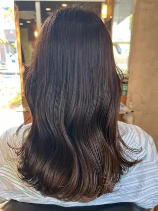 セミロング カラー 🌻井上 マリー🌻のヘアスタイル