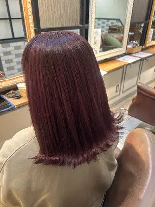 ミディアム たけだ ゆうほのヘアスタイル