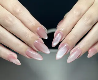 ネイル By moonネイル 🌷ワンホン/韓国風のネイルデザイン