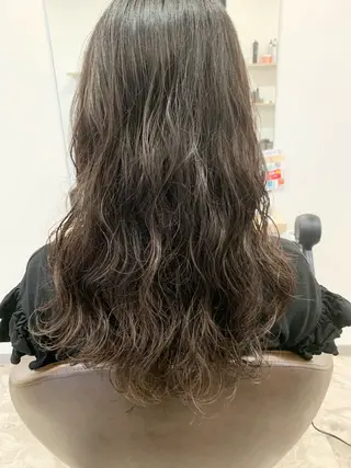 セミロング 永田 よしはるのヘアスタイル