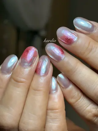 ネイル καρδιά -ｶﾙﾃﾞｨｱ-のネイルデザイン