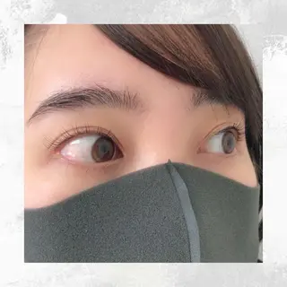 マツエク・マツパ Aim NAIL&EYELASH.BROW立花店所属・Aim立花店 Mihoのマツエク・マツパデザイン