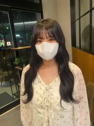 ロング カラー yuuri🎀/大宮 /韓国ヘア/レイヤーのヘアスタイル