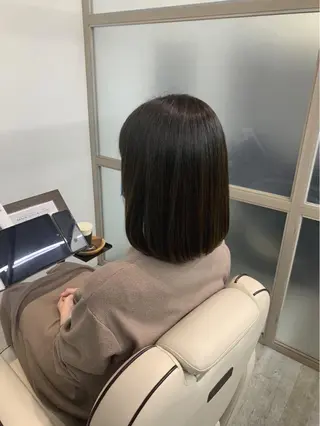 ミディアム 髪質改善×艶カラー Haruのヘアスタイル