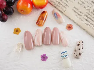 ネイル ネイルPetit Ribbonのネイルデザイン