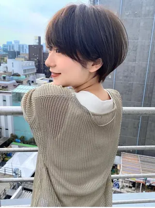 ショート カラー ショート/ボブ 岡田洸太のヘアスタイル