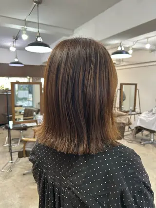 ミディアム 本澤 朋香のヘアスタイル