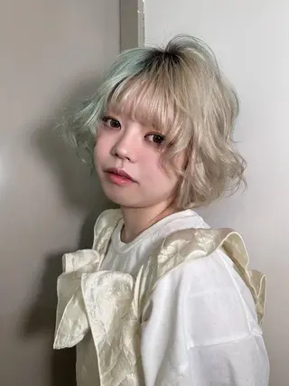 ミディアム カラー 🐩🎀ness / ルリ🔮🍓のヘアスタイル