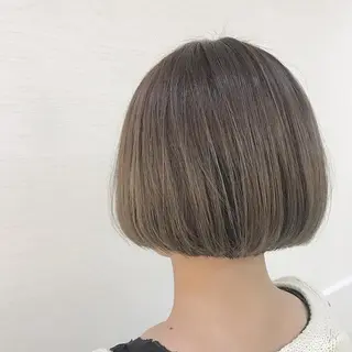 ショート カラー ハイライト✖️ 暗髪🤎Nahoのヘアスタイル