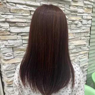 ロング カラー ハイトーン／透明感 カラー Mioのヘアスタイル
