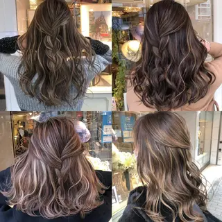 セミロング _ WHITE三宮店のヘアスタイル