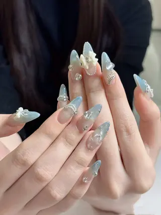 ネイル チップ長さだし Chiaraのネイルデザイン