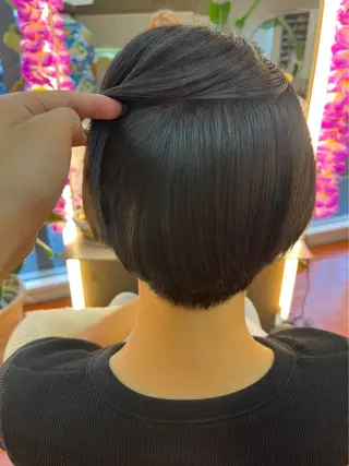 ショート パーマ 縮毛矯正/髪質改善/ ハイトーン/Makoのヘアスタイル